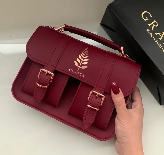 BOLSO CLÁSICO VINO