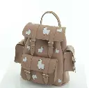 MOCHILA LLAMA CAPUCHINO