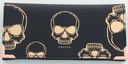 BILLETERA CALAVERA ORO