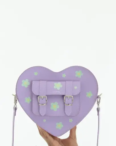 [CC004] CARTERA FLOR LILA