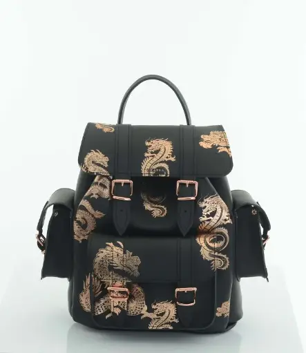 [MC001] MOCHILA DRAGÓN DORADO