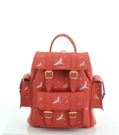 [MC007] MOCHILA PLUMAS SALMÓN